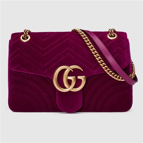 gucci marmont velvet bag midi|Gucci Marmont price increase.